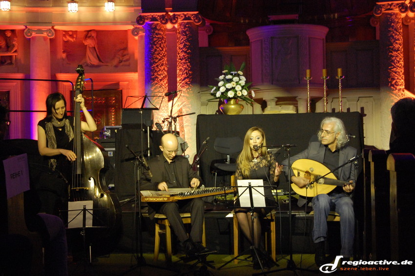 Mitglieder der Orientalischen Musikakademie Mannheim eröffneten den musikalischen Teil des Abends